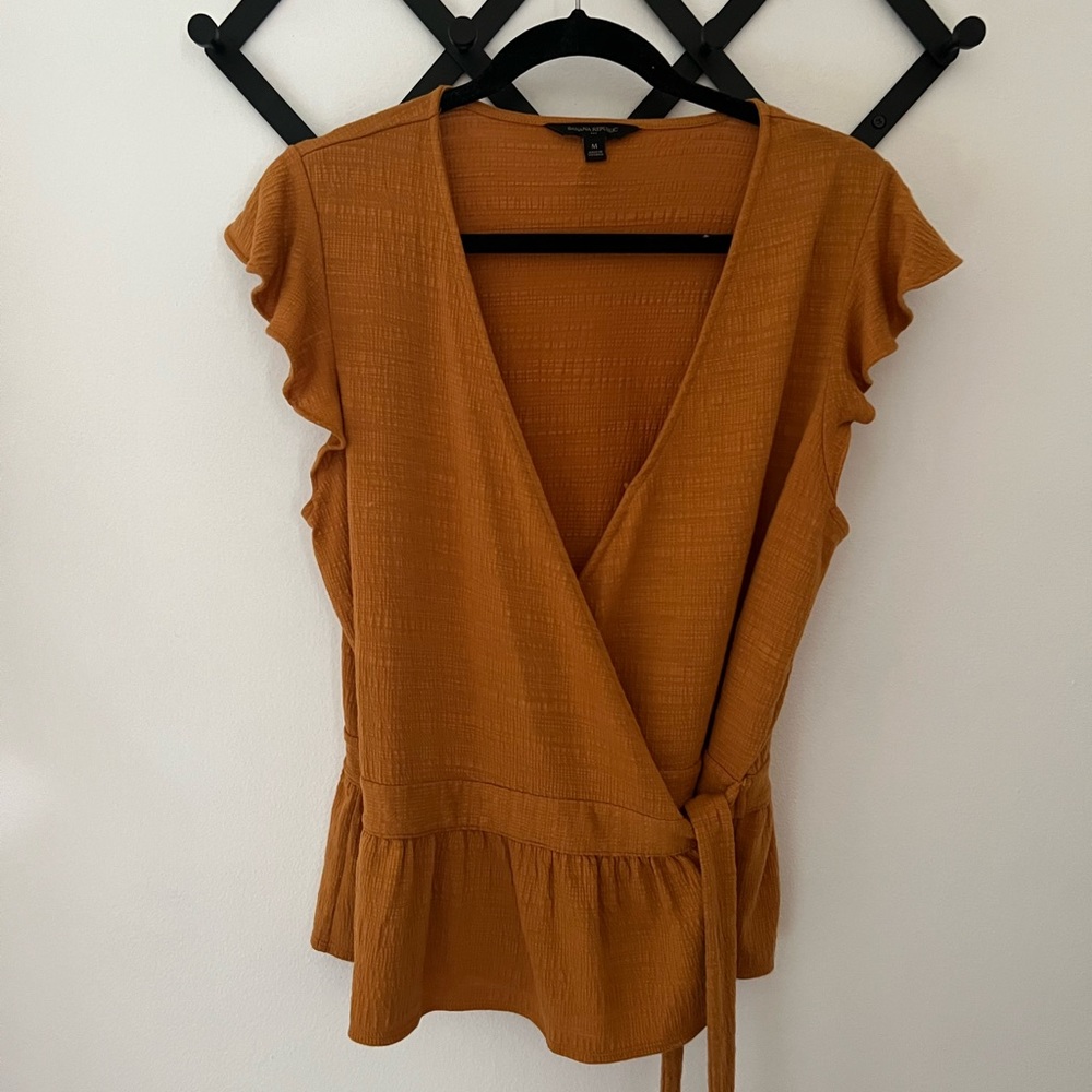 Banana Republic Wrap Top